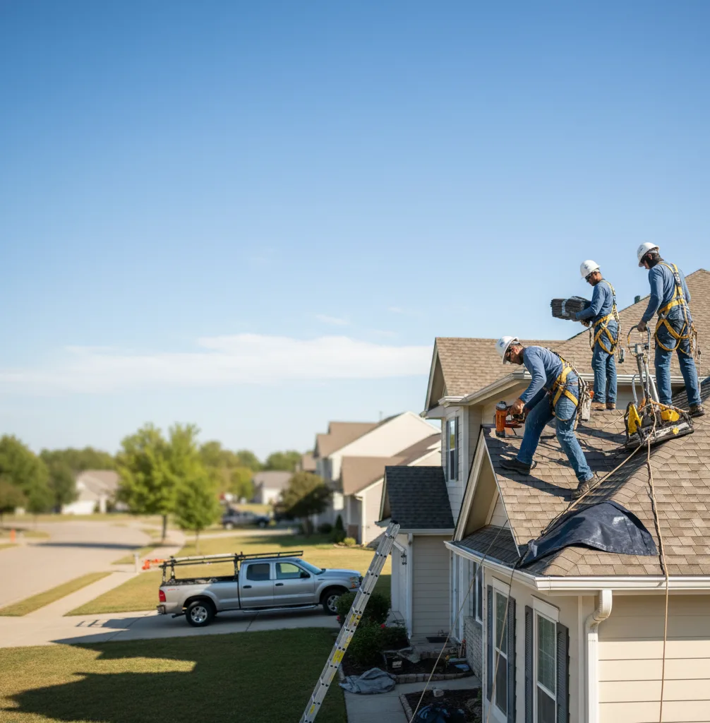 Roof Repair in New Iberia